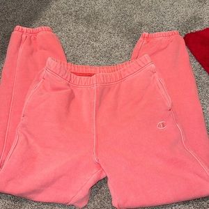 Champion pink sweats